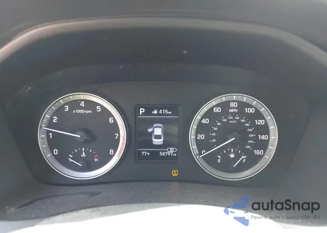 2018 Hyundai Sonata Se z USA, uszkodzony, nr VIN 5NPE24AF7JH665136